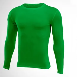 Män kvinnor barn barn pojke tjej kompression kör lång t shirt fitness sport basket fotboll gym tights rashgard kläder 240315