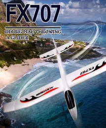 1200mm kanat açıklığı RC Airplane Yumuşak Köpük Uçak Modeli DIY Eğitim Oyuncakları FX707S Y200419138136