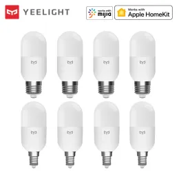 Управление лампой цветовой температуры Yeelight M2 Bluetooth Mesh E14 E27 Интеллектуальный светодиодный светильник с регулируемой яркостью Управление приложением 4 Вт 220 В Работа с Homekit Mi Home