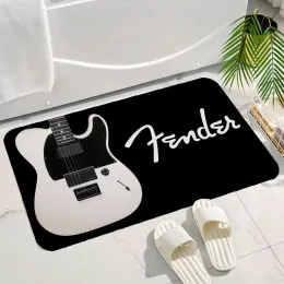 펜더 기타 룸 매트 저렴한 안티 슬립 현대 거실 발코니 인쇄 가정용 카펫
