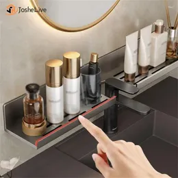 Flytande tvål dispenser badrum lagring rack spara utrymme organiserat multifunktion multifunktionell design repor motståndare och rost