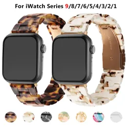 حزام راتنج لـ Apple Watch Ultra Band 49mm Bracelet Woman Wristband Iwatch Series 9 8 7 6 5 4 3 SE 44mm 40mm 42mm 38mm نطاقات