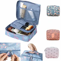 2022 Donne Borsa per il trucco Articoli da toeletta Organizzatore Borse per cosmetici Viaggio all'aperto Ragazza Persal Igiene Tote impermeabile Beauty Make Up Case v4T6 #