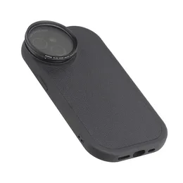 İPhone 11 12 13 için Cep Telefonu Kılıfı Değiştirilebilir Filtre 43mm Arayüz Filtre Halkası MC-CPL ND Filtre