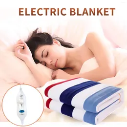 Blankets 120 150cm Heated Blanket Mattress Thermostat Electric Heating Body Warmer 110v Thicker Heater Double