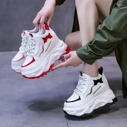 Buty zwykłe Sneaker Metal Color wulkanizowany sport mody biały buty kobieta płaskie letnie oddychanie zapatillas de Deporte