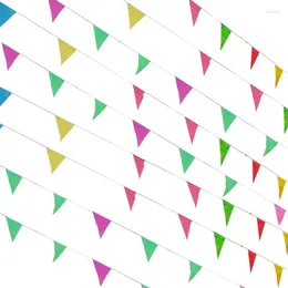 حزب زخرفة الحفلات Funpa Banner Triangle Flags مصممة معلقة لصالح الرايات للاحتفال برياض الأطفال