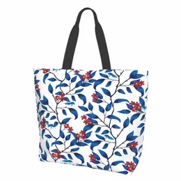 Tragetaschen mit Vogel- und Fr-Muster für Damen, wiederverwendbare Einkaufstaschen, große Einkaufstaschen 06TS#