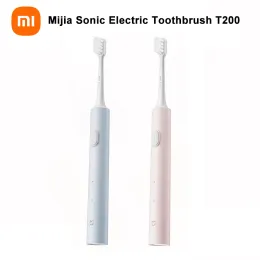 Produkte Xiaomi Mijia Sonic Electric Zahnbürste T200 Tragbarer IPX7 wasserdicht wiederaufladbar Zähne Aufweichen Ultraschallzähne Reinigerpinsel