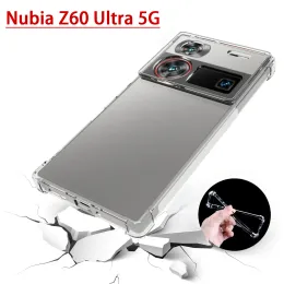 Przezroczysta obudowa telefoniczna dla Nubia Z60 Ultra 5G TPU anty-kroplą odporność na miękką tylną osłonę