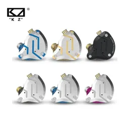 Cuffie KZ ZS10 PRO 4BA + 1DD HIFI Metallo Auricolare Ibrido Inear Auricolare Sport Con Cancellazione del Rumore Auricolare KZ ZES ZEXPRO AS16 PRO DQ6S