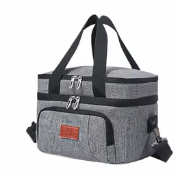 10l / 24l Lunch Bags Isolados Freezer Bag Thermo Cooler Bag Cam Geladeira Picnic Bags Capacidade à prova de vazamento de armazenamento de alimentos Bag e8W0 #