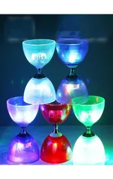 135 łożyska profesjonalne zabawki diabolo yoyo ustawiaj prędkość prędkość oświetlenie glow klasyczne zabawki łożyska żonglerka torba sznurka Kongzhu Y20042603283855