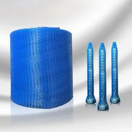 Gift Wrap 1kg Plastic Screw Thread Protective Net Roll Multi Size Shockproof Wear Resistant Mesh Sleeve High Elasticity Packing Bag