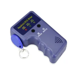 2024 RFID Duplicator Card Reader 125KHz EM4100 Video Programmer Writer T5577 Repetitive Wipe type Writer 125K Handheld ID Keychain- for EM4100 Video Programmer