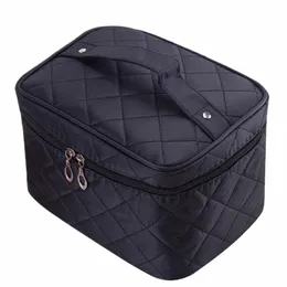 scatola cosmetica 2023 borsa cosmetica professionale trapuntata femminile borsa da viaggio per trucco da toilette di grande capacità con borsa da viaggio ML1 77DV #