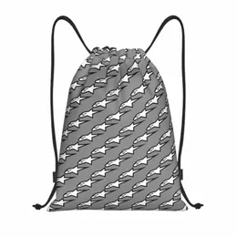 Anpassad Motocross Enduro Cross DrawString Bag för träning Yoga ryggsäckar Kvinnor män Motorcykel off-road sport Gym Sackpack D0HH#