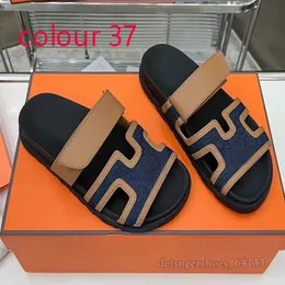 Verão clássico mulheres homens designer chinelos praia sandália grande cabeça de couro plana cinto fivela sandálias preto vermelho marrom slides moda senhora designer sapatos tamanho 35-42-45