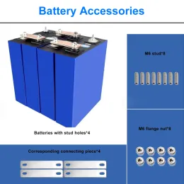 3.2V 280AH LIFEPO4 Battericell 105AH 200AH 310AH Grad-A 6000+ Cycles 100% Full Capaticy LifePo4 Battery with Screws Bus Bar