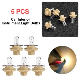 5PCS T5 LED 12V CAR AUTO INTERION INTERAL INSTRUMENT INSTRUMBER LIGHT BUCLBSダッシュボードランプ