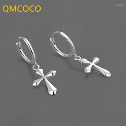 أقراط DANGLE QMCOCO SIVAL CONER SURKER STRECK CROSS CROSS FOR GIRL FASHION AGPLAME