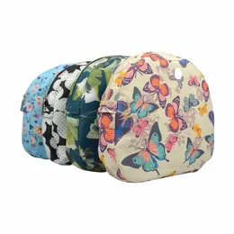 tanqu New floral Composite Twill Cloth Waterproof Inner Lining Insert Zipper Pocket for O bag Obag mo light for O mo light 44Ei#