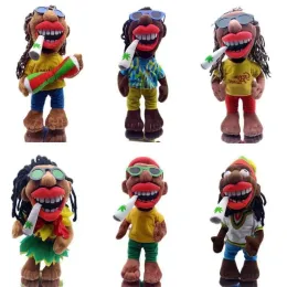 Bonecas pretas de 30cm, livraria, estilo literário, estatueta preta, fãs africanos, brinquedo de pelúcia, presente de personalidade, animais de pelúcia