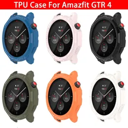 Soft Edge Shell Shell Case Case для Amabifit Gtr 4 Smart Watch Protective Bumper Cover Accessories
