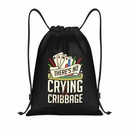 Cribbage Board Player Card Game Rules Crib Play Be Drawstring Bags Jym Bag Hot LightWeight W3PV＃