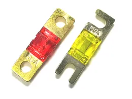 ANL CAST CARTE DELLA PLATTO GOLD Mini Audio Car Stereo Fuse 20A 30A 40A 50A 60A 70A 80A 100A 125A 150A 32 V Fusibili automatici Hot Hot