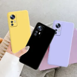 Luxus flüssiges Silikon -Telefonfall für Xiaomi MI 12 12s 12x 12t 13 Pro Mi12 Lite Ne Mi 13 Pro Mi13 Lite Civi 2 3 5G Cover Fundas