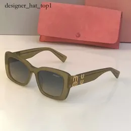 Mui Mui Sunglasses Miui Cat Eye Sunglasses Mui Luxury Designer Glasses Party Appeal Womens Simple and Fashinable High Quality Sunglasses for Women Lady 9988
