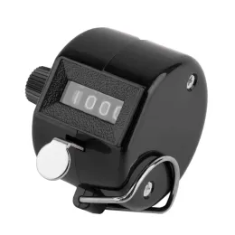 Número de 4 dígitos Mini Mant Hand contal contador de golfe digital Treinamento manual de clicker contagem max9999 Counter