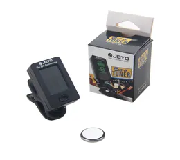 50 sztuk całego LCD Clipon Electronic Guitar Guitar Tuner for Chromatycznego skrzypiec Ukulele Guitar6272817