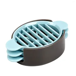 Storage Bottles Eggs Cutter Stainless Steel ABS Unique Design Hiking Kitchen Meal Prep Container