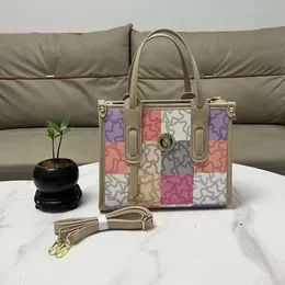 Moda de luxo moda cross package loja frete grátis desenho animado alta beleza ursinho bolsa nova bolsa de lona de grande capacidade conveniente para deslocamentos compras