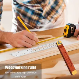Precision Marking Gauge - DIY Woodworking Scribe Tool with T-Type Ruler ...