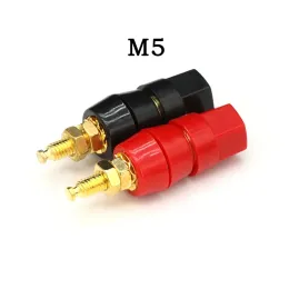 Wire Binding Post Thread Screw M5 M6 M8 M10 Lithium Battery Weld Inverter Clamps Power Supply Connect Terminal Splice Black Red