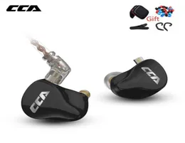 CCA CA16 7BA1DD hybriddrivrutiner i öronörlur med 2Pin Cable HIFI -övervakningshuvudset för KZ ZSN Pro ZST ZSX C12 C16 A10 Z1D7961150