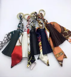 Luxus Key Buckle Fashion Design Keychain Charm Anhänger Marke handgefertigte Lederketten Ring Frau Bag Auto Keyring Schmuck 3395789