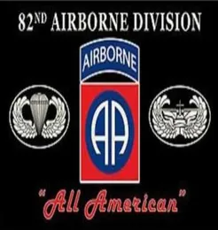 US Army 82. Airborne Division All American Flag 3ft x 5ft Polyester Banner Fliegen 150 90 cm Custom Flag UA52373322