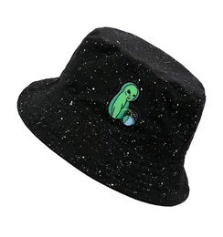 Fashion Cotton Alien Ramitine Cappelli da viaggio per esterni Cappelli da viaggio alieno Cap da sole uomini e donne Fisherman Caps Cappelli Panama Hip Hop Cart1653719