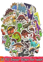 50 PCs Dinosaurier Animalaufkleber Bombenabziehbilder Bildungsspielzeug für Kinderzimmer Dekor Geschenke Diy MacBook Laptop Gepäck Skateboard Wasser 9884110