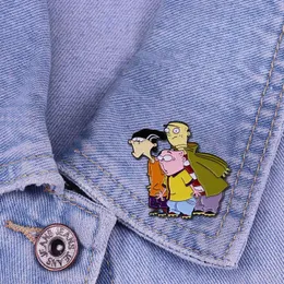 Friend Film Film cytaty odznaka Śliczne filmy anime gry Hard Enomel Pins Zbierz kreskówkę broszkową plecak torebka z okładką Lapel odznaki S100011