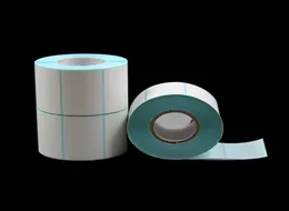 700pcsroll Direct print thermal paper label packing seal label sticker mall blank cheap sticker paper in roll1587579