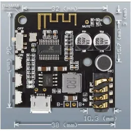 2024 Neues Mini Bluetooth 5.0 Decoder Board Audioempfänger BT5.0 Pro Mp3 Lustless Player Wireless Stereo-Musikverstärkermodul mit Fall-