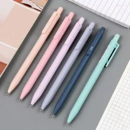 60st/Lot Fashion Macaron Mechanical Pencil Söt 0,5/0,7 mm Student Automatisk penna för barnens presentskolekontor