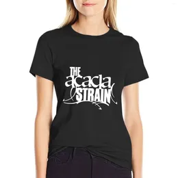 Women's Polos The Acacia Strain HD Logo (Ver. 2) T-shirt Short Sleeve Tee Cute Clothes Vintage Womens Graphic T Shirts