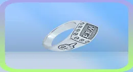 O mais novo 925 Sterling Silver FTW Cool Ring S925 VENDENDO LADA MENHING BIKER MATHER MEDIDO DO DEPENÇÃO RING39759914098479