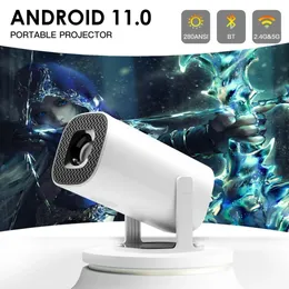 P30 Akıllı Mini Projektör Android 11 WiFi6 Desteği 4K 1080P BT50 1208720p Ev Sineması Taşınabilir 240419